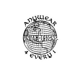 ANYWEAR, UNITY DESIGNS 4 EVERY 1 logo
