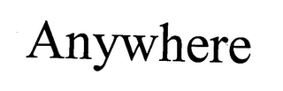 ANYWHERE logo