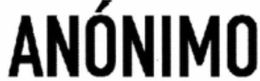 ANÓNIMO logo