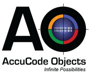AO ACCUCODE OBJECTS INFINITE POSSIBILITIES logo