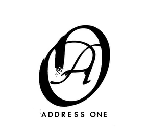 AO ADDRESS ONE logo