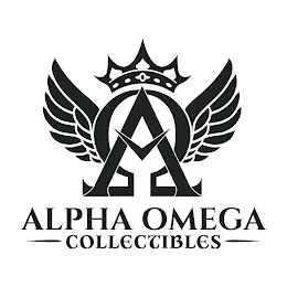 AO ALPHA OMEGA COLLECTIBLES logo