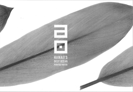 AO HAWAI'I'S DEEP OCEAN PURIFIED WATER logo