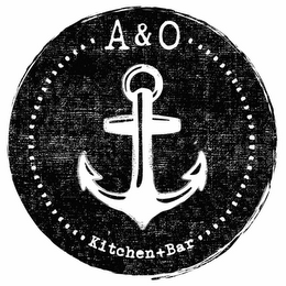 A&O KITCHEN + BAR logo