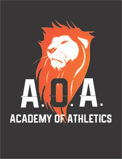 A.O.A ACADEMY OF ATHLETICS logo