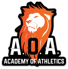 A.O.A. ACADEMY OF ATHLETICS logo