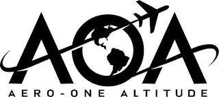 AOA AERO-ONE ALTITUDE logo