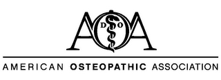 AOA DO AMERICAN OSTEOPATHIC ASSOCIATION logo