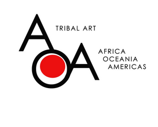 AOA TRIBAL ART AFRICA OCEANIA AMERICAS logo