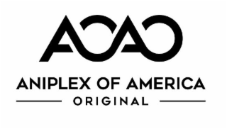AOAO ANIPLEX OF AMERICA ORIGINAL logo