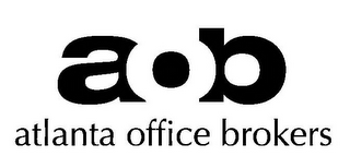 AOB ATLANTA OFFICE BROKERS logo
