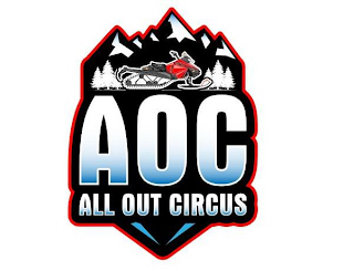 AOC ALL OUT CIRCUS logo