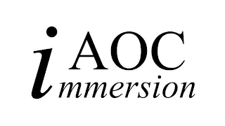 AOC IMMERSION logo
