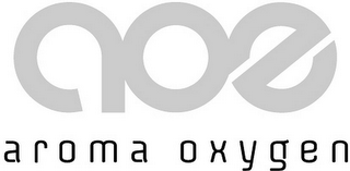 AOE AROMA OXYGEN logo