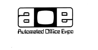 AOE AUTOMATED OFFICE EXPO logo