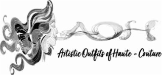 AOH  ARTISTIC OUTFITS OF HAUTE -  COUTURE logo