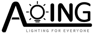 AOING LIGHTING FOR EVERYONE logo