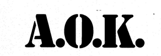 A.O.K. logo
