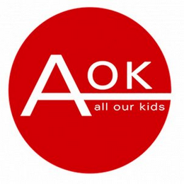 AOK ALL OUR KIDS logo