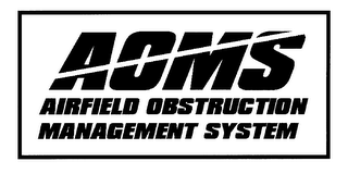 AOMS AIRFIELD OBSTRUCTION MANAGEMENT SYSTEM logo