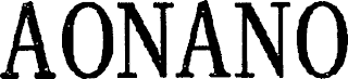 AONANO logo