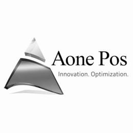 AONE POS INNOVATION. OPTIMIZATION. logo