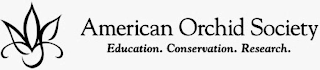 AOS AMERICAN ORCHID SOCIETY EDUCATION. CONSERVATION. RESEARCH. logo