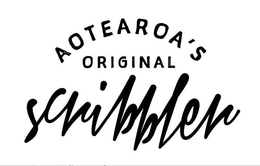 AOTEAROA'S ORIGINAL SCRIBBLER logo