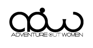 AOW ADVENTURE OUT WOMEN logo