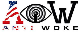 AOW ANTI WOKE logo