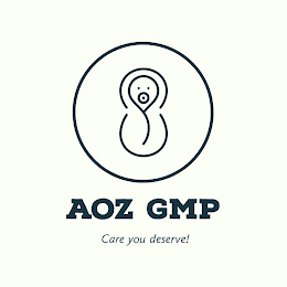 AOZ GMP CARE YOU DESERVE logo