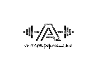 AP "A" GAMEPERFORMANCE logo