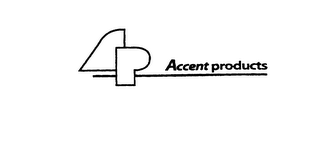 AP ACCENT PRODUCTS logo