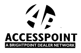 AP ACCESSPOINT A BRIGHTPOINT DEALER NETWORK logo