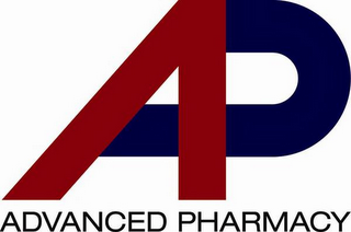 AP ADVANCED PHARMACY logo
