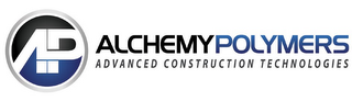 AP ALCHEMYPOLYMERS ADVANCED CONSTRUCTION TECHNOLOGIES logo