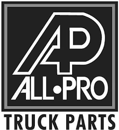 AP ALL PRO TRUCK PARTS logo
