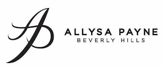 AP ALLYSA PAYNE BEVERLY HILLS logo