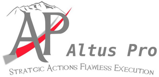 AP ALTUS PRO STRATEGIC ACTIONS FLAWLESSEXECUTION logo
