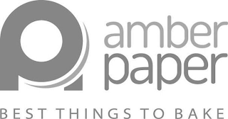 AP AMBER PAPER BEST THINGS TO BAKE logo