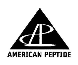 AP AMERICAN PEPTIDE logo