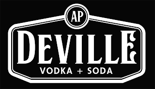 AP DEVILLE VODKA + SODA logo