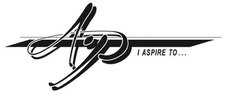 AP I ASPIRE TO... logo