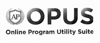 AP OPUS ONLINE PROGRAM UTILITY SUITE logo