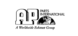 AP PARTS INTERNATIONAL A WORLDWIDE EXHAUST GROUP logo
