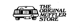 AP THE ORIGINAL MUFFLER STORE logo