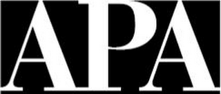 APA logo