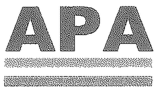 APA logo