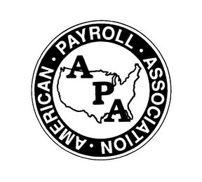 APA AMERICAN PAYROLL ASSOCATION logo