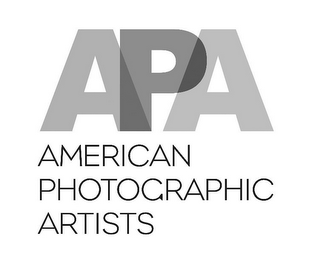 APA AMERICAN PHOTOGRAPHIC ARTISTS logo